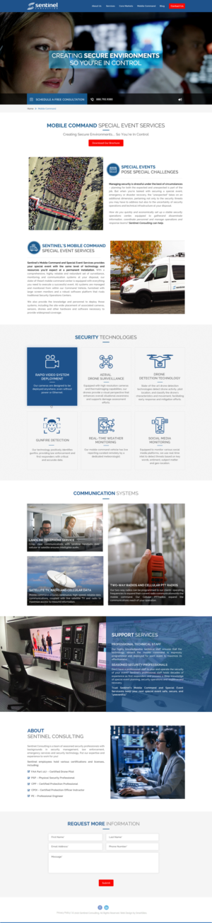 Web Design by Sbss for Sentinel Consulting, LLC | Design: #24525522