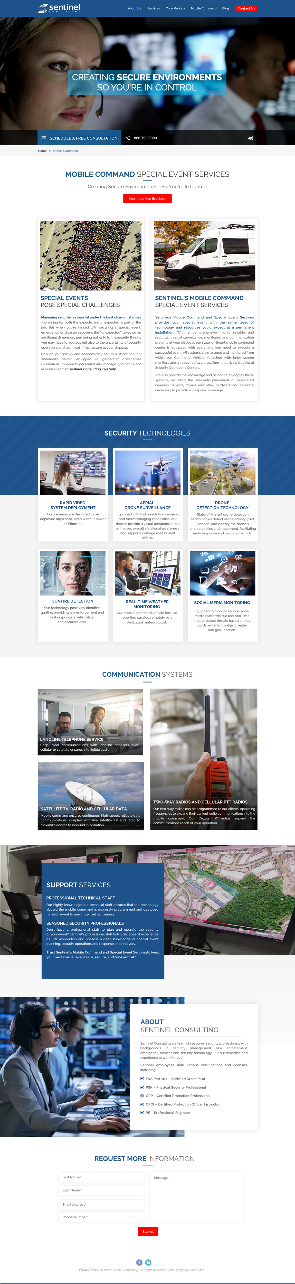 Web Design by Sbss for Sentinel Consulting, LLC | Design #24526270