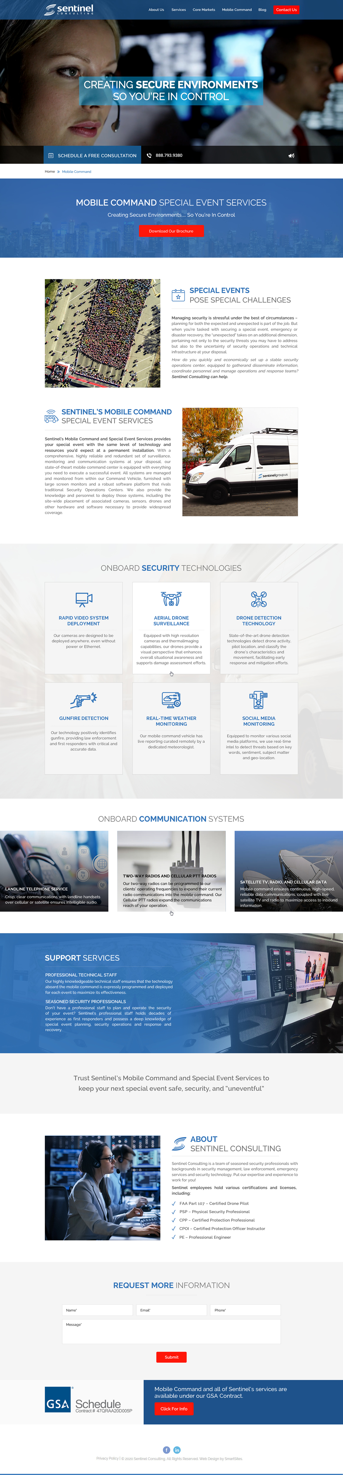 Diseño Web por Sbss para Sentinel Consulting, LLC | Diseño #24557641