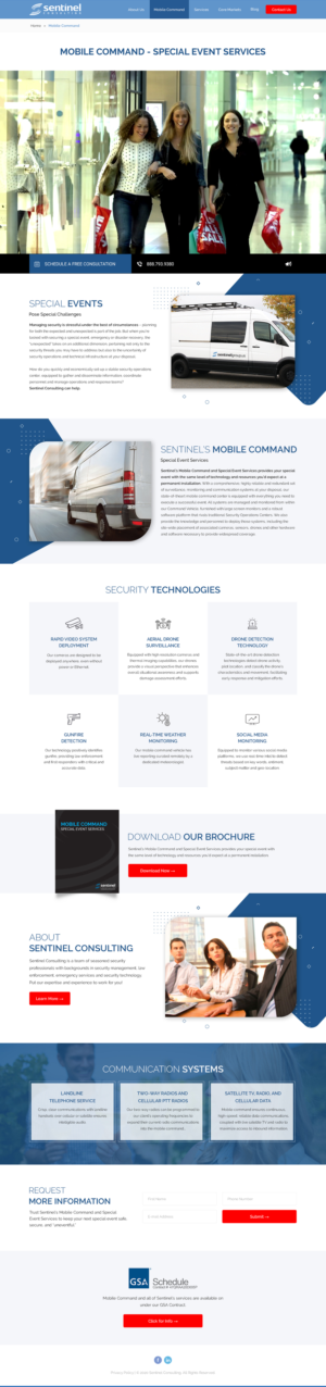 Mobile Command - Design a new page for our website | Web-Design von Mukarram Haidari