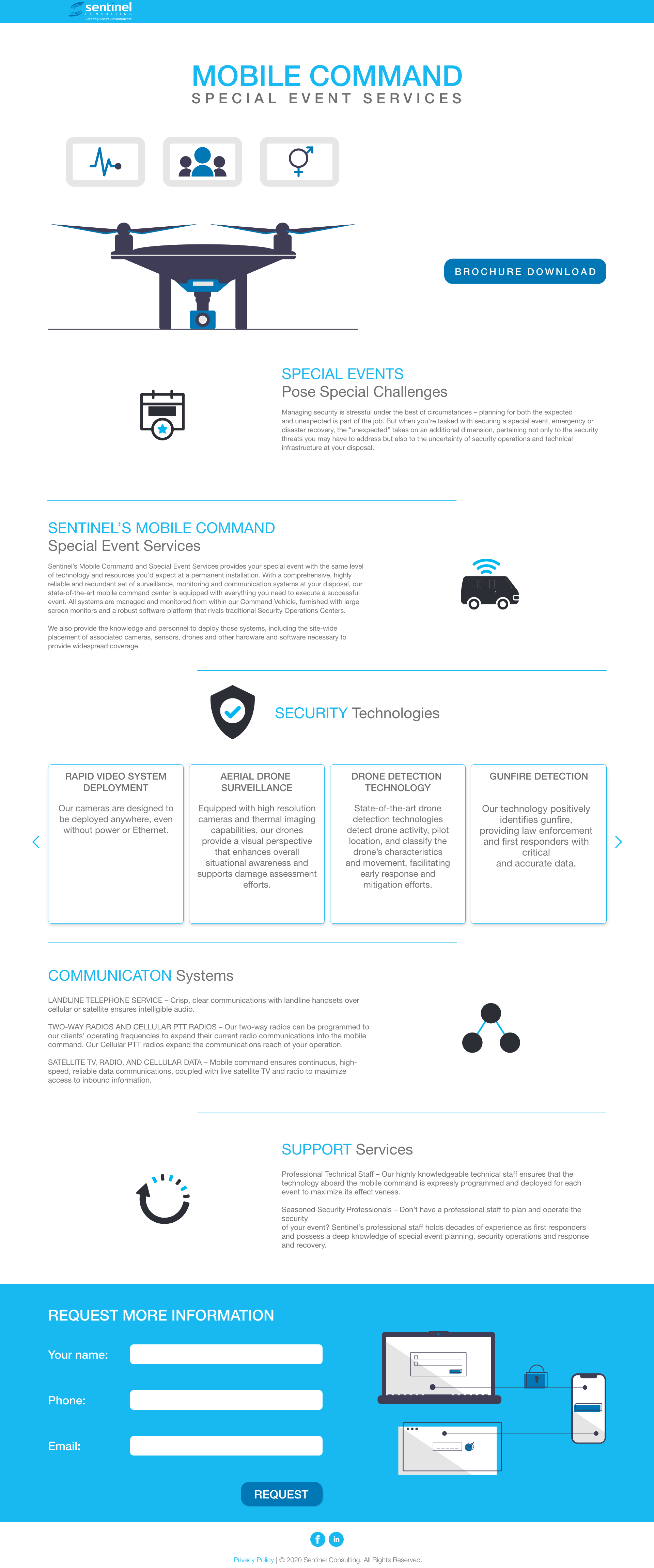 Web Design by Svetozar for Sentinel Consulting, LLC | Design #24540172