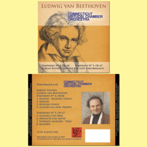 Beethoven Symphonies no 4&5 | CD-Cover-Design von Wally_F