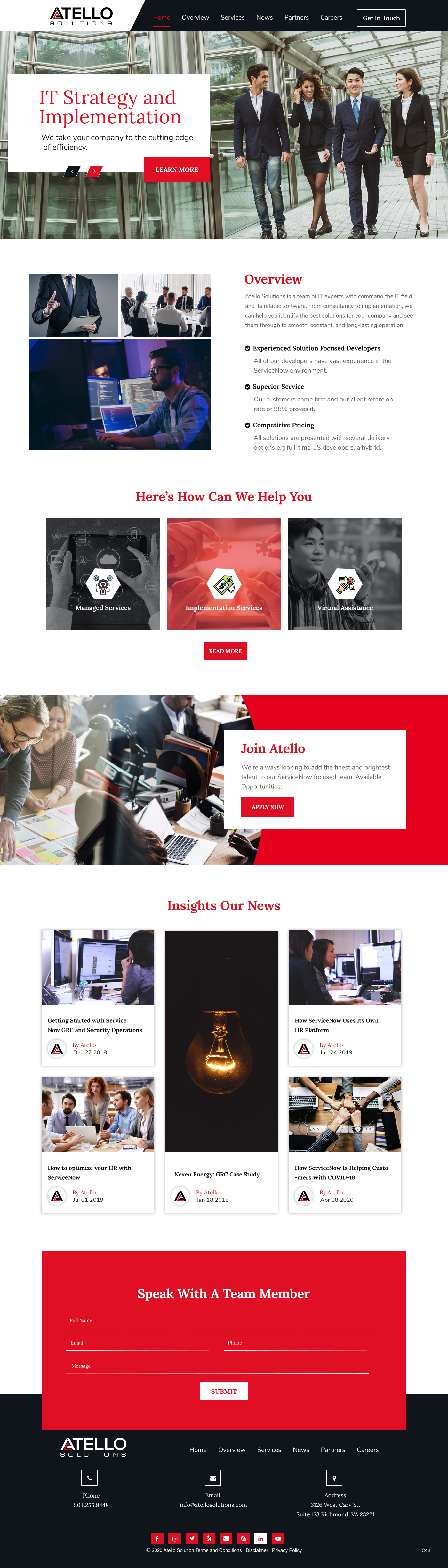 Web-Design von pb für Atello Solutions | Design #24519826