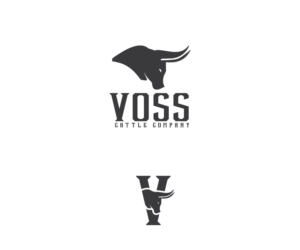 Voss Cattle Company or VCC | Logo Design by Dobar_logo