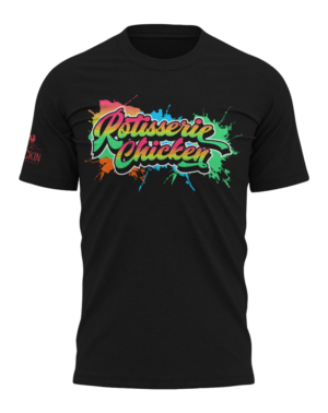 T-shirt design for The Rockin Chicken 