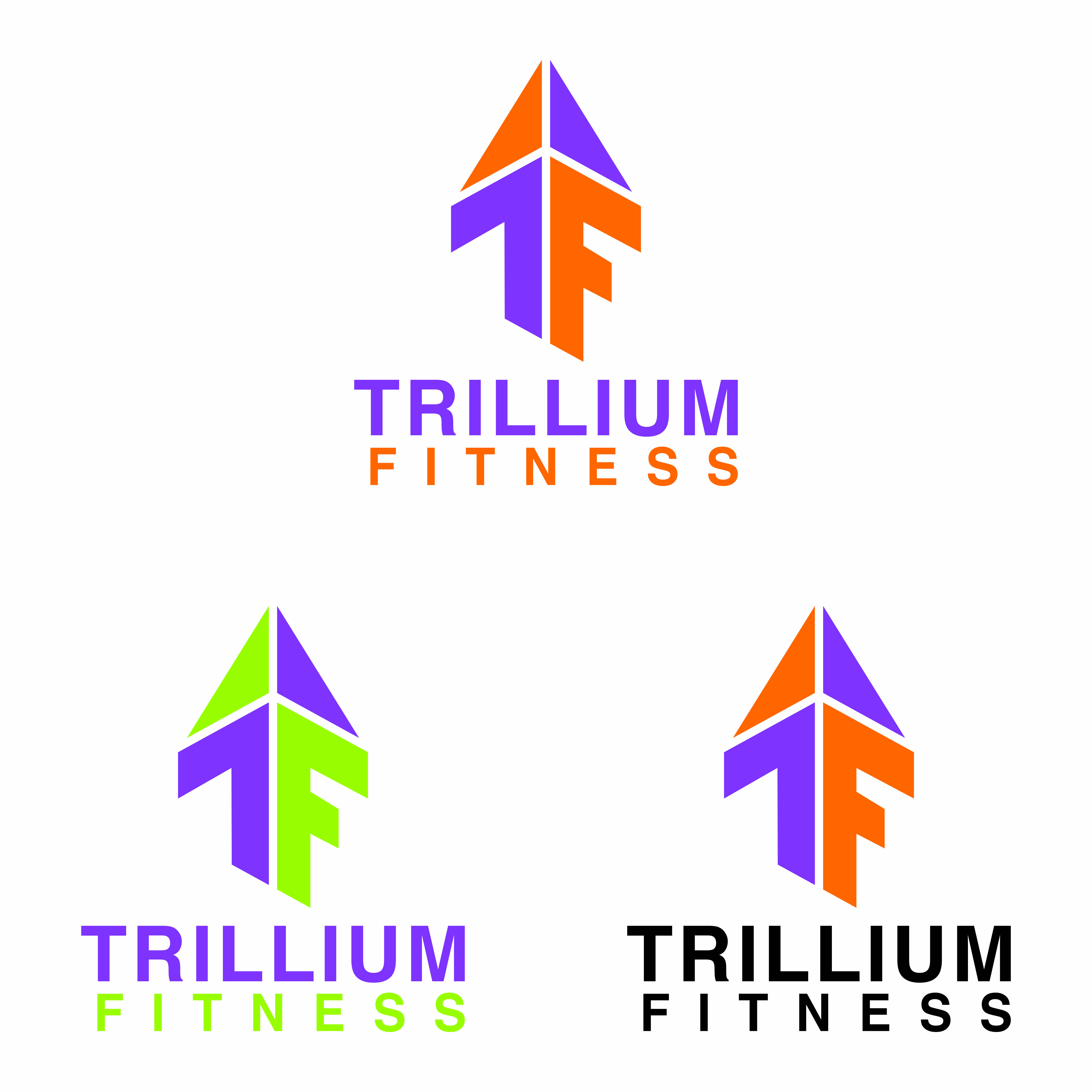 Logo Design by Buddhika Nalin for Trillium Fitness | Design #24518293
