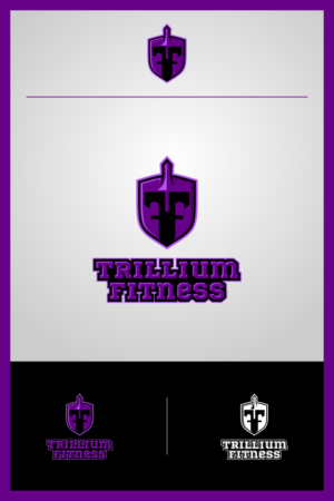 Trillium Fitness | Logo Design by yuki ( yaoki_yukiro )