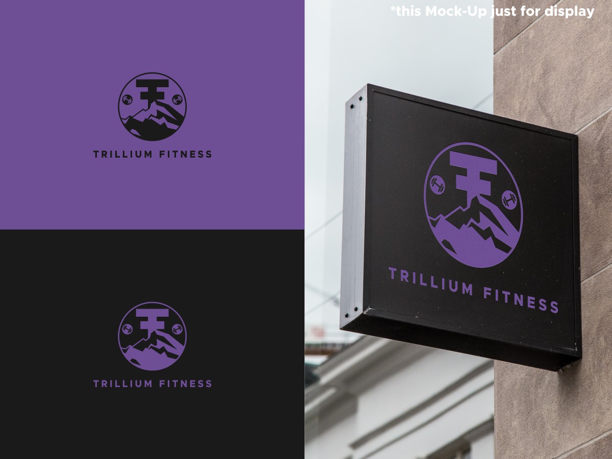 Logo Design by Kornelius - Lahalah for Trillium Fitness | Design #24526836