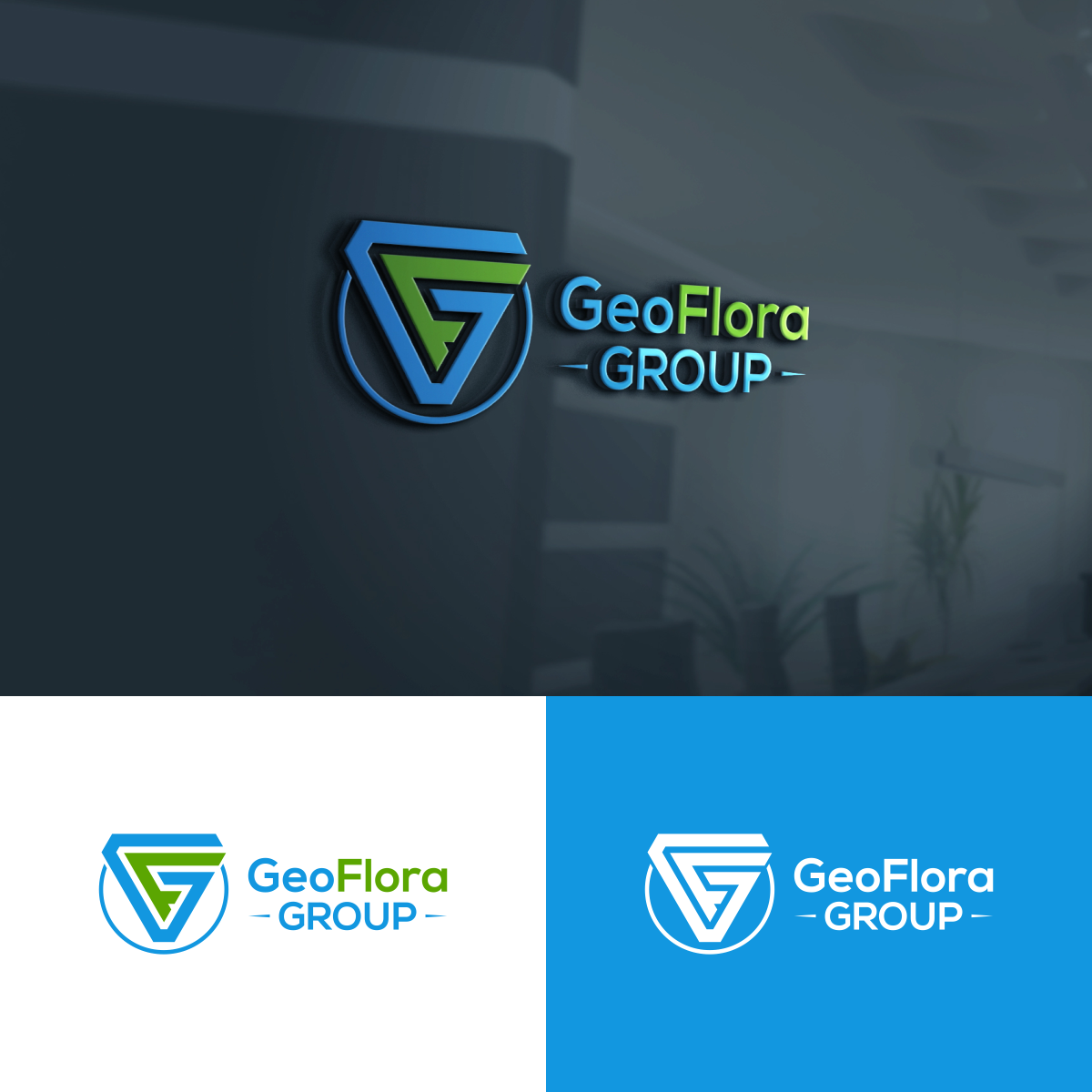 Logo Design by aqilazhifara for GeoFlora Group | Design #24513457