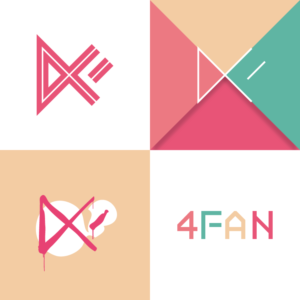 4fan | Logo Design by nicholash