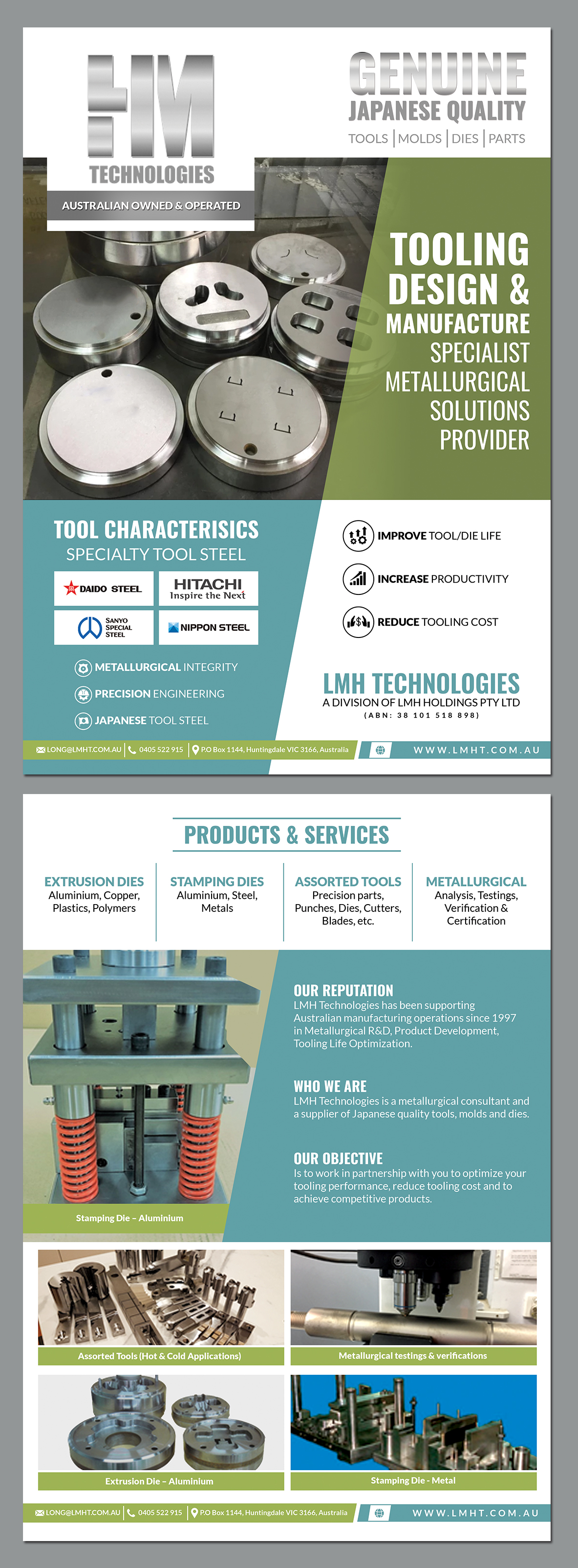 Flyer Design by BLUE WINGS for LMH Holdings Pty Ltd | Design #24928919