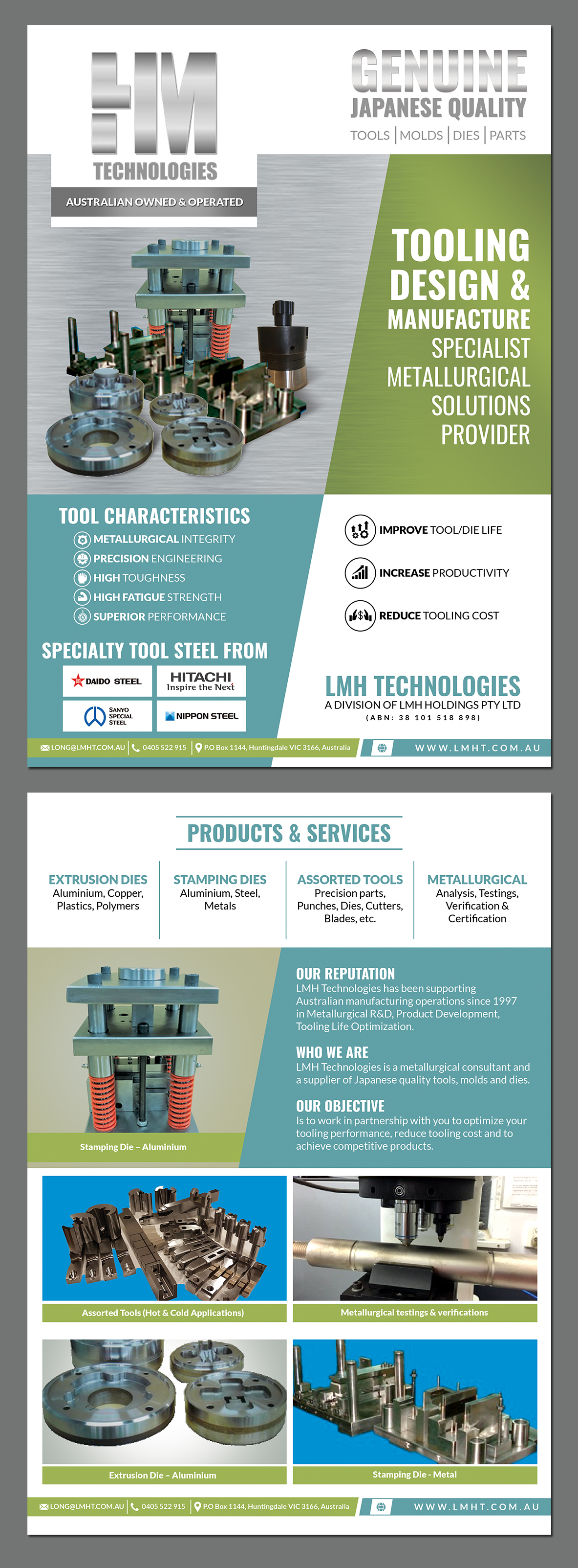 Flyer Design by BLUE WINGS for LMH Holdings Pty Ltd | Design #24942852