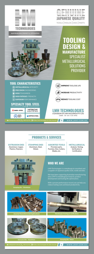 Flyer Design by BLUE WINGS for LMH Holdings Pty Ltd | Design: #24946579