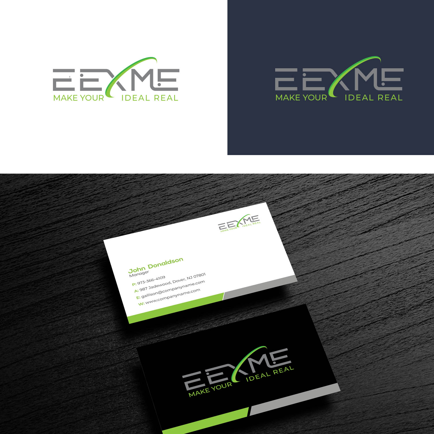 Logo Design by Finley Johnson for EEXME | Design #24513221
