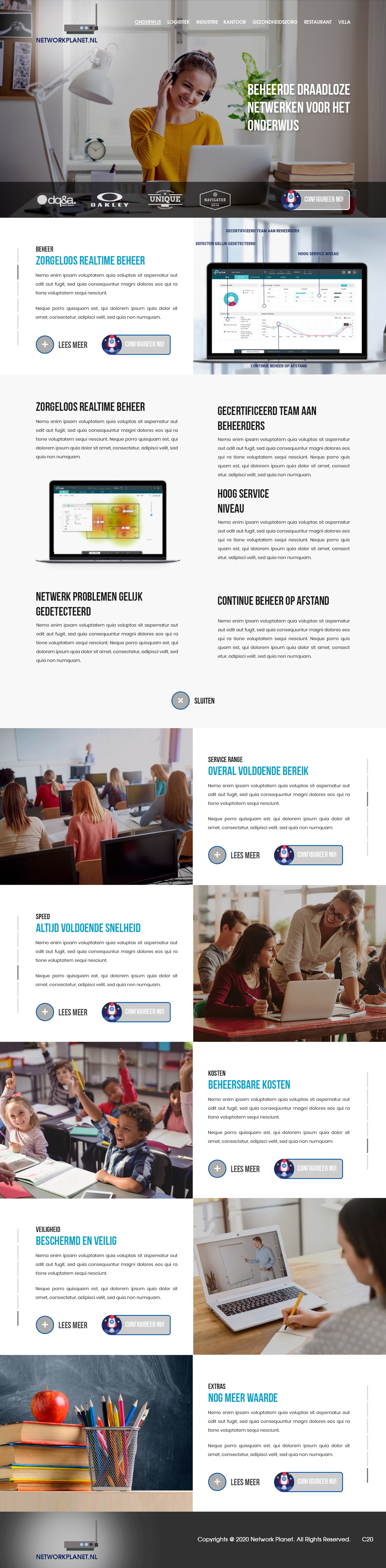 Web Design by pb for Service Planet Rotterdam B.V. | Design #24528101