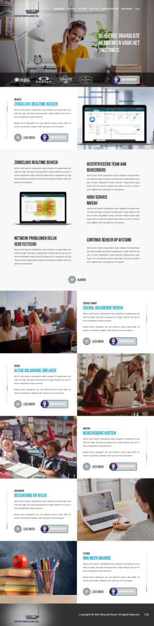 Diseño Web por pb para Service Planet Rotterdam B.V. | Diseño: #24528101