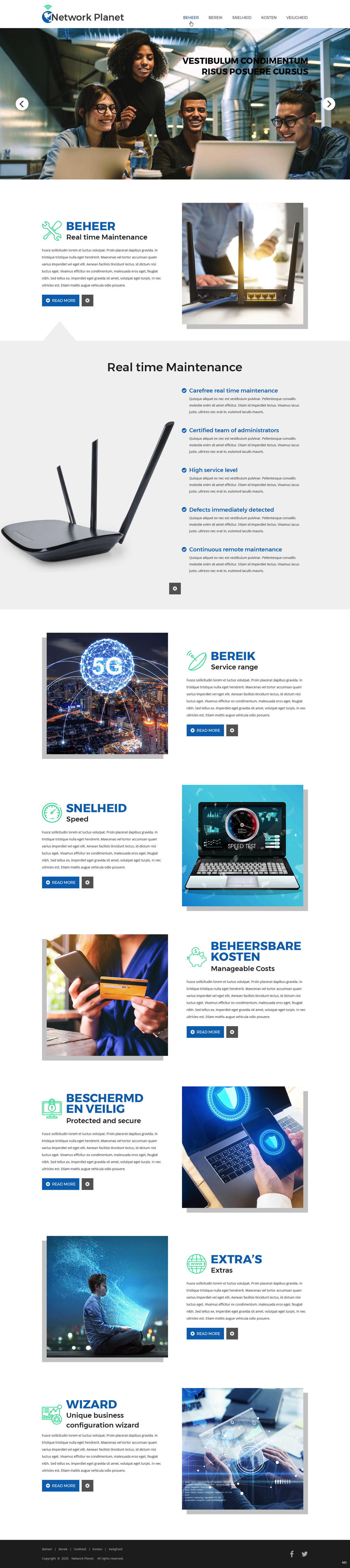 Web Design by pb for Service Planet Rotterdam B.V. | Design #24528104