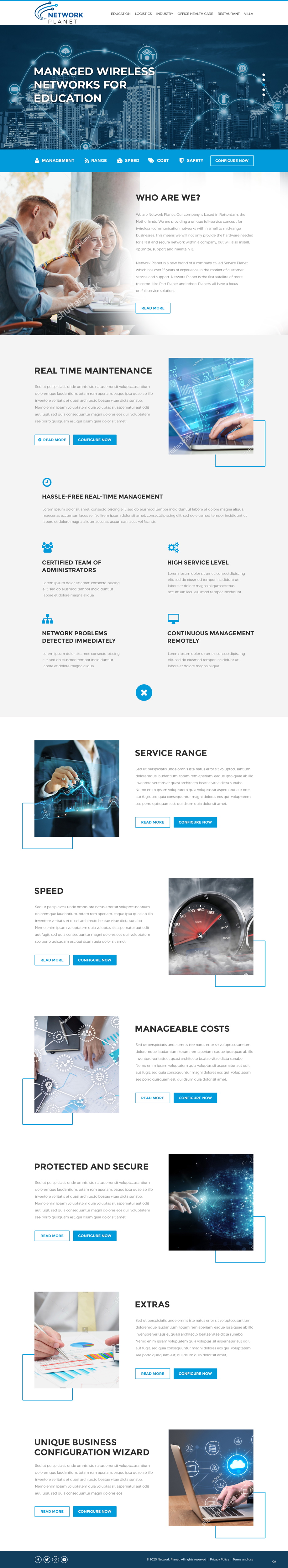 Web Design by pb for Service Planet Rotterdam B.V. | Design #24528105