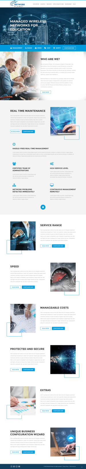 Diseño Web por pb para Service Planet Rotterdam B.V. | Diseño: #24528105
