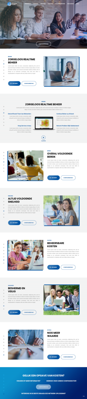 Web Design by pb for Service Planet Rotterdam B.V. | Design: #24535250