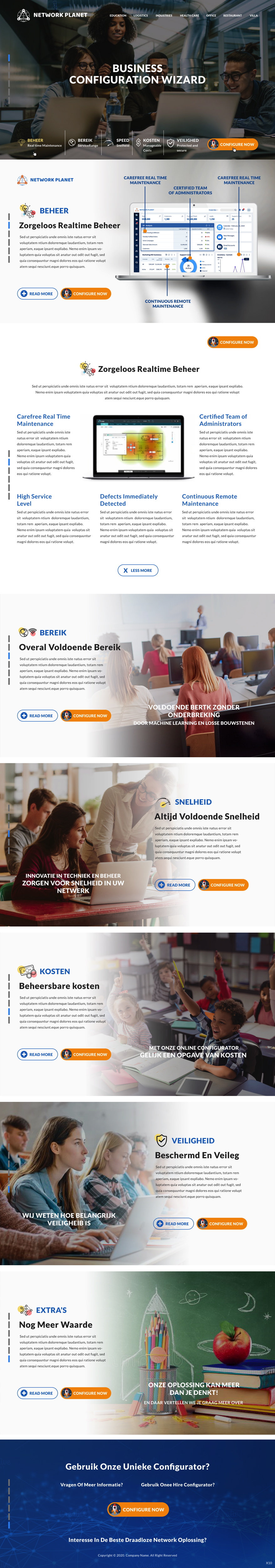 Web-Design von pb für Service Planet Rotterdam B.V. | Design #24535253