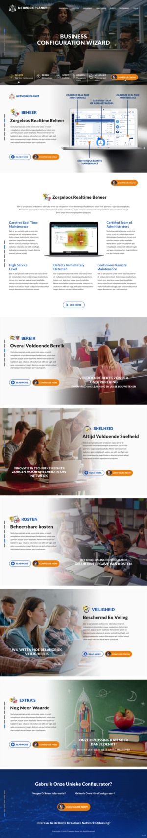 Web Design by pb for Service Planet Rotterdam B.V. | Design: #24535253