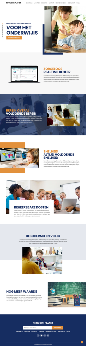 Web Design by nzdesigners for Service Planet Rotterdam B.V. | Design: #24570660