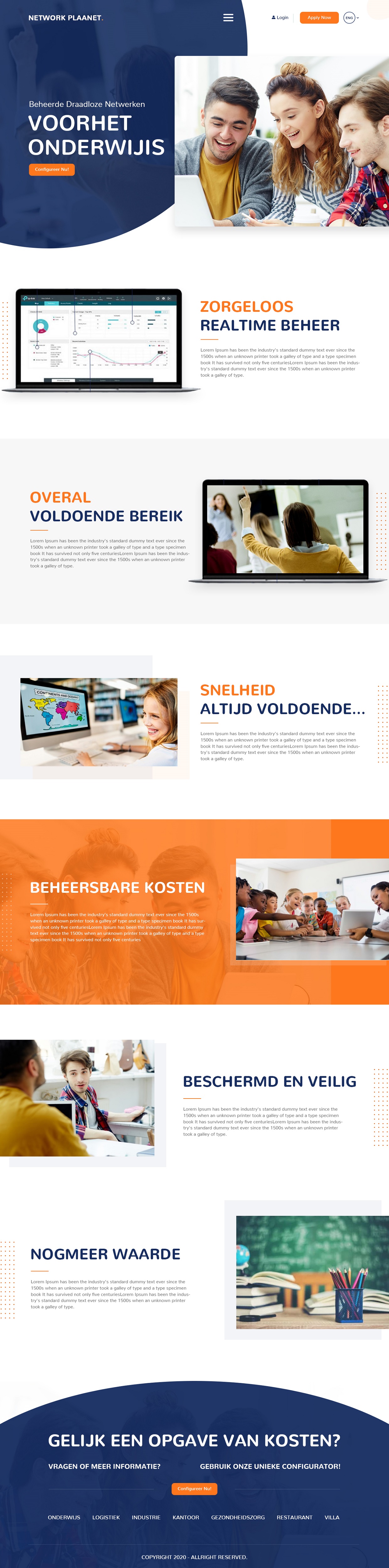 Web Design par nzdesigners pour Service Planet Rotterdam B.V. | Design #24572252