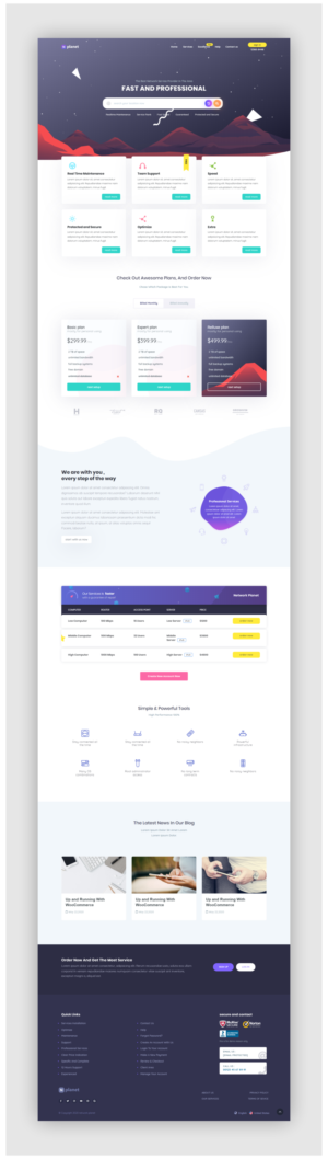 Web Design by Web Petikdua 2 for Service Planet Rotterdam B.V. | Design #24588712