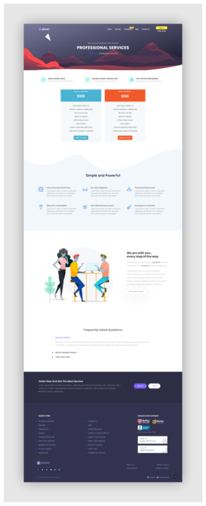 Web Design by Web Petikdua 2 for Service Planet Rotterdam B.V. | Design: #24588721