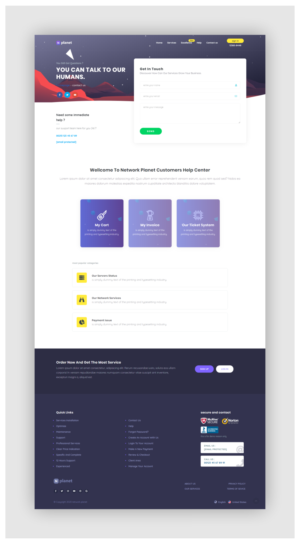 Web Design by Web Petikdua 2 for Service Planet Rotterdam B.V. | Design: #24588725