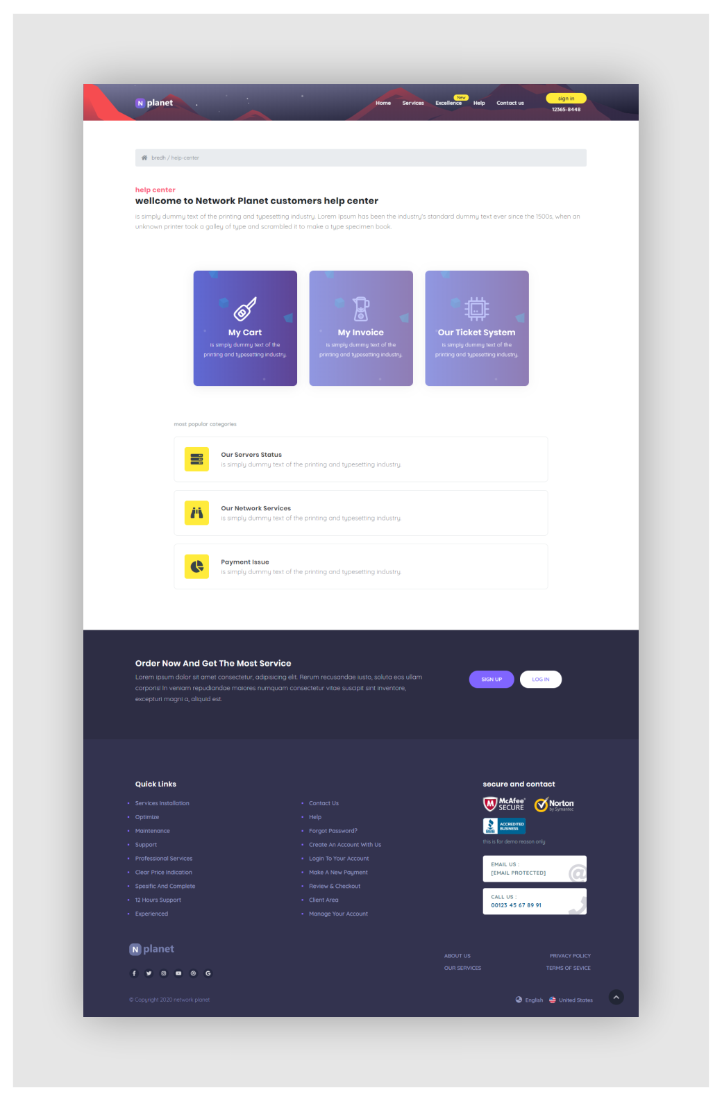 Web Design par Web Petikdua 2 pour Service Planet Rotterdam B.V. | Design #24588729