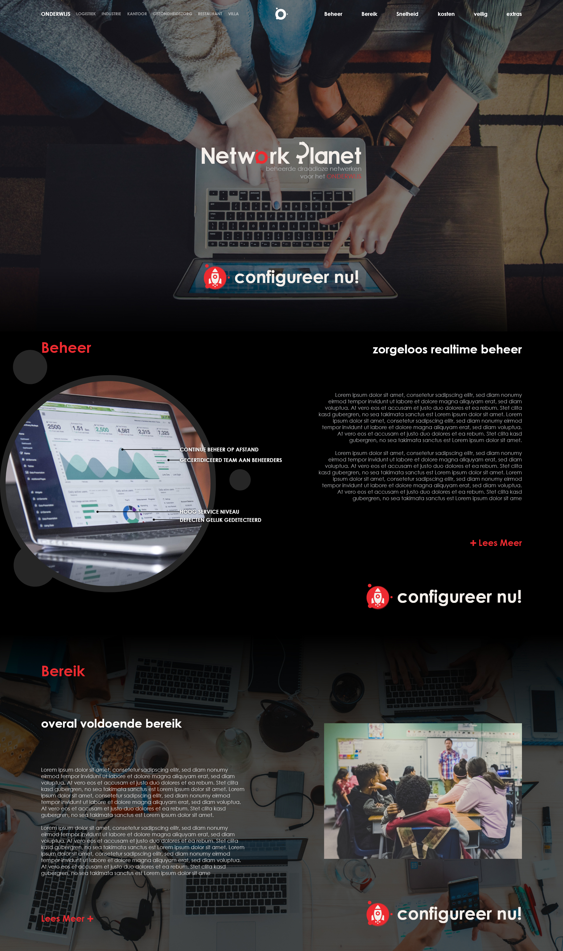 Web Design by SameSam94 for Service Planet Rotterdam B.V. | Design #24647715
