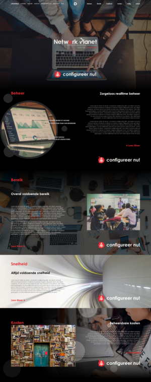 Diseño Web por SameSam94 para Service Planet Rotterdam B.V. | Diseño: #24649832