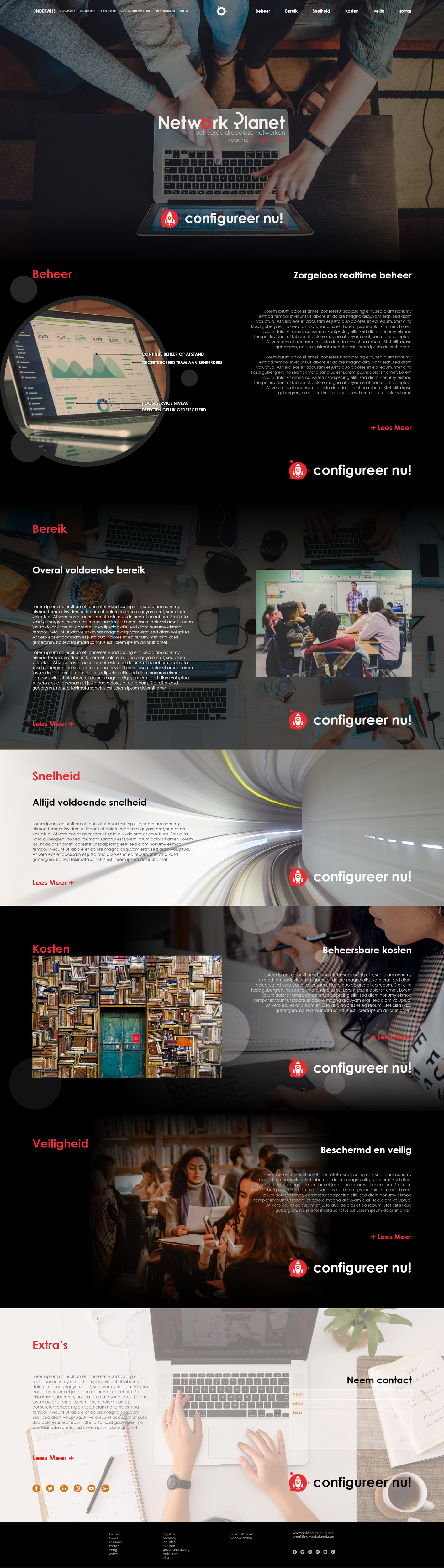 Web Design by SameSam94 for Service Planet Rotterdam B.V. | Design #24651043