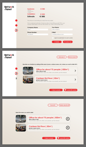 Diseño Web por SameSam94 para Service Planet Rotterdam B.V. | Diseño: #24837435