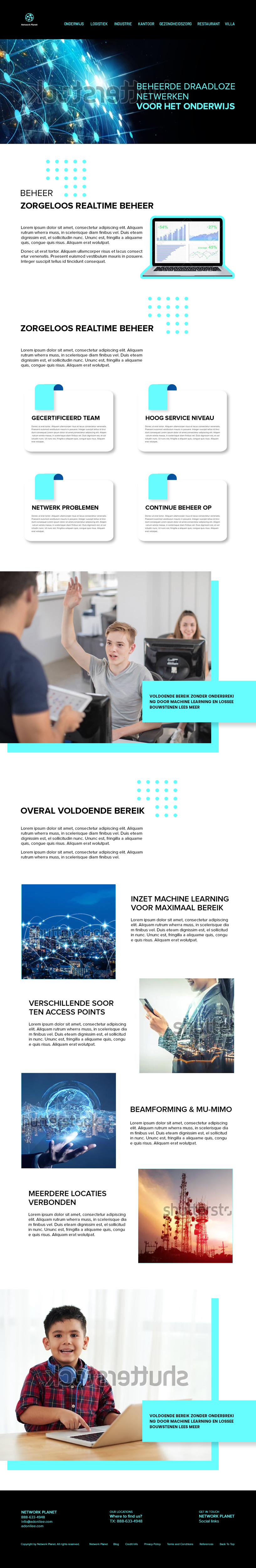 Web Design par CJV Creative pour Service Planet Rotterdam B.V. | Design #24580575