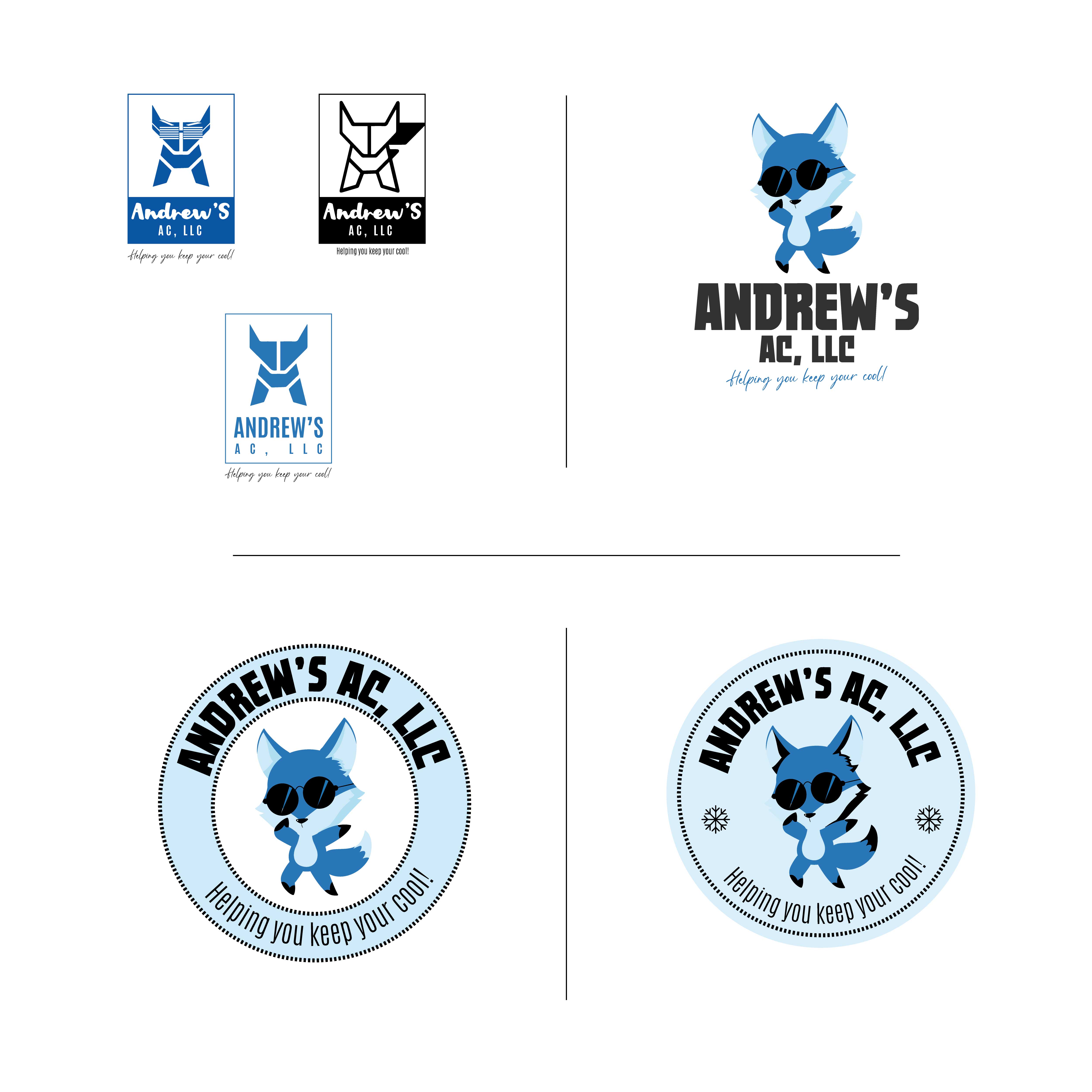 Logo Design by aliciamfaleiro for Andrew's AC, LLC | Design #24524885