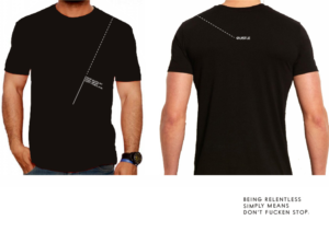 The Relentless Hustle Worldwide Tee | T-shirt Design by ~idiaz~