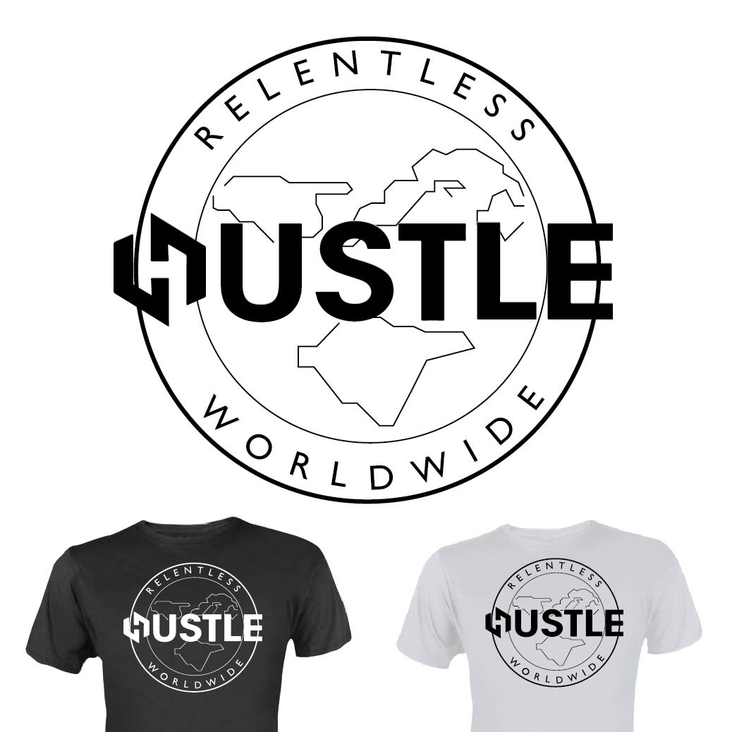 T-shirt Design by 75-R-P-Z for Hustle Worldwide | Design #24530668