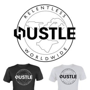 T-shirt Design by 75-R-P-Z for Hustle Worldwide | Design: #24530668