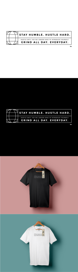 The Relentless Hustle Worldwide Tee | T-shirt Design by 1Concept