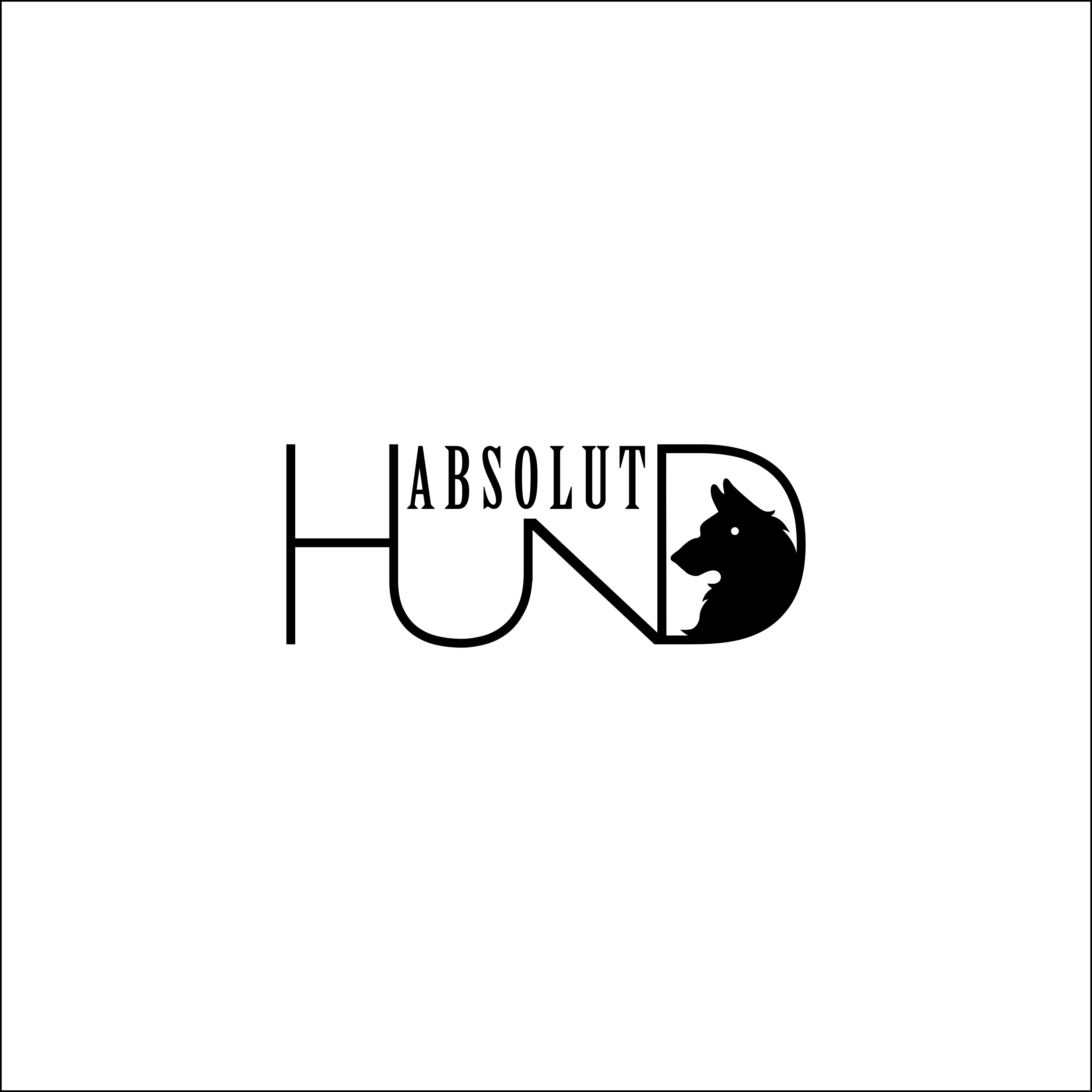 Diseño de Logo por M. A Tafheemi para Absolut Hund | Diseño #24545294