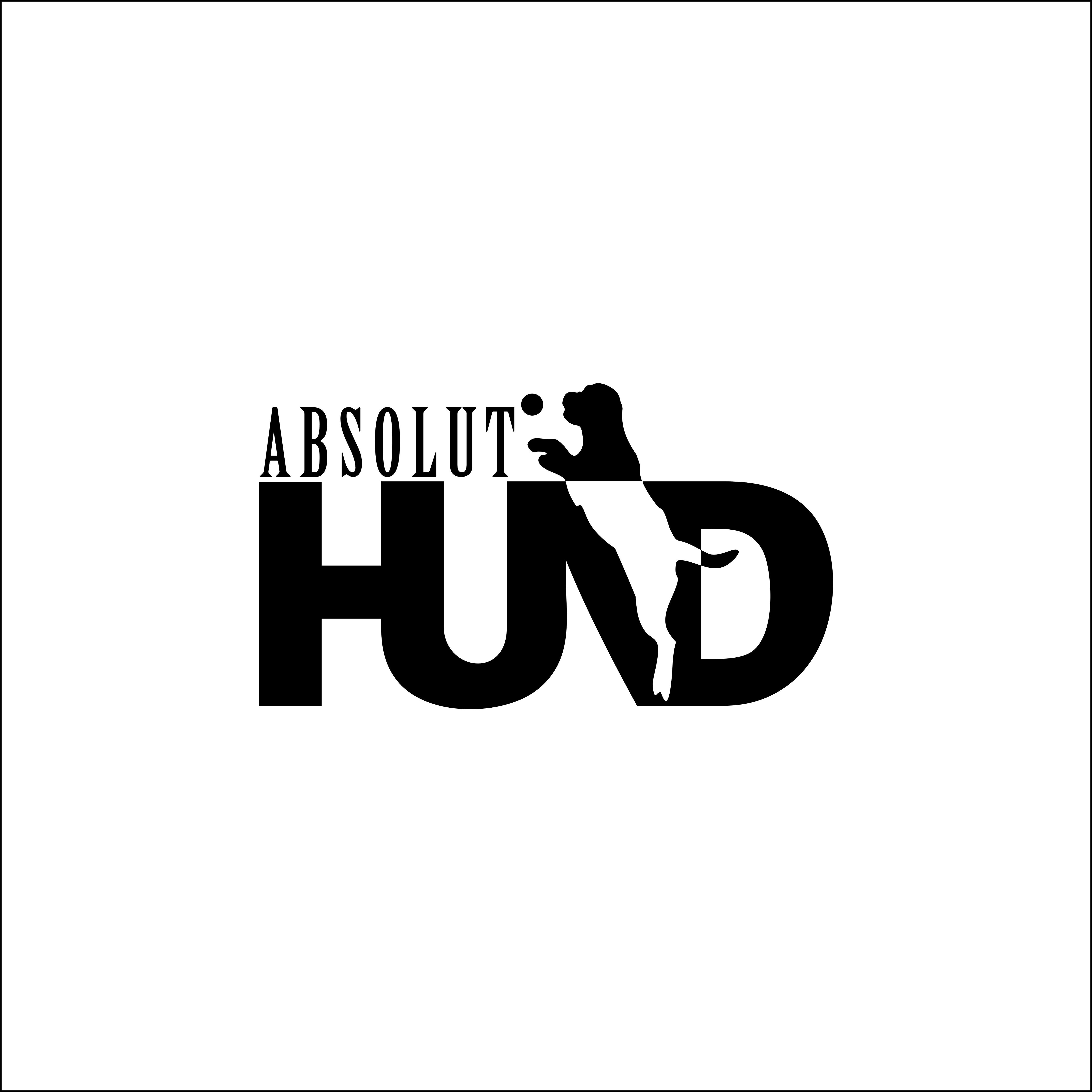 Logo Design by M. A Tafheemi for Absolut Hund | Design #24545300