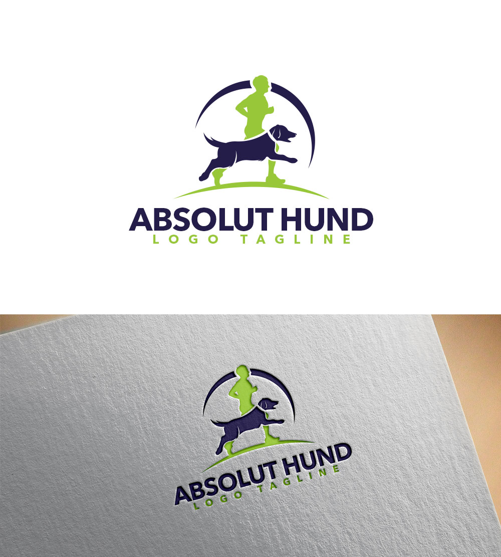 Logo Design by PsyPen for Absolut Hund | Design #24516525