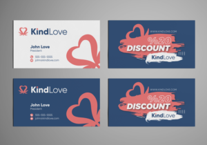 Kind Love Business Cards | Visitenkarten-Design von Tilt