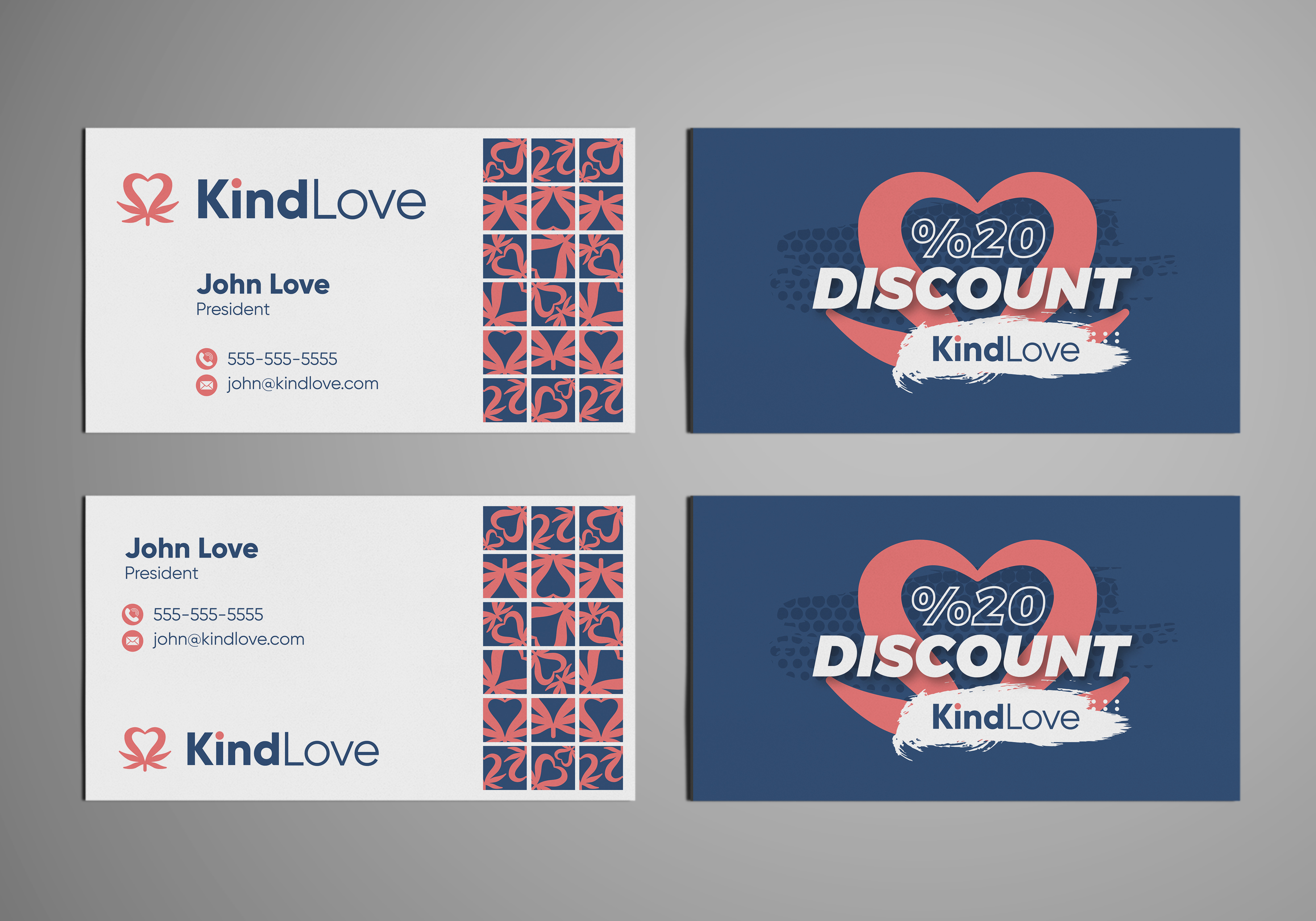 Business Card Design by Tilt for Kind Love | Design #24554868