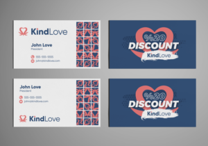 Business Card Design by Tilt for Kind Love | Design: #24554868