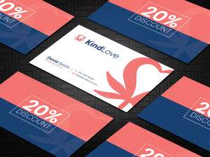Kind Love Business Cards | Visitenkarten-Design von Sandaruwan