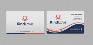 Visitenkarten-Design von INDIAN_Ashok für Kind Love | Design: #24553174